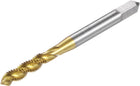 Spiral Flute Thread Taps, 10-32 UNF 2B Screw Threading Tap, Titanium Coated 6542 High Speed Steel Machine Tapping Tools for Machinist Repair