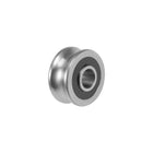 SG10 U-Groove Track Guide Bearing 4x13x6x6.5mm Pulley Wheel Bearings for Textile Machine