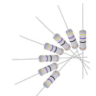 40Pcs 47 Ohm Resistor, 3W 5% Tolerance Metal Oxide Film Resistors, Lead, Flame Proof for DIY Electronic Projects and Experiments