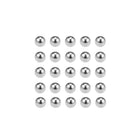 Precision Balls 3/8" Solid Chrome Steel G10 for Ball Bearing Keychain Wheel 25pcs