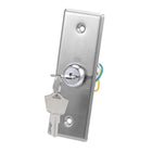Key Switch Lock On/Off Exit Door Lock Emergency Door Release DPST for Access Control with 2 Keys