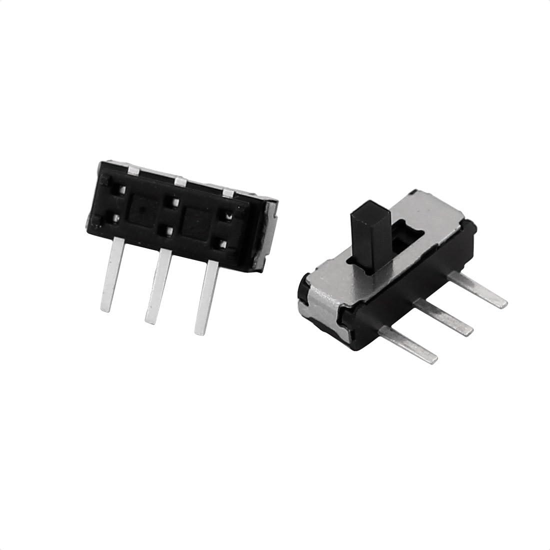 5pcs 2 Posisi 3P SPDT SMT Alat Terpasang Diatas Permukaan Self Locking Mini Power Slide Switch 9mmx3mmx3mm