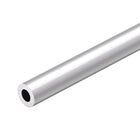 6063 Aluminum Round Tube, 300mm Length 15mm OD 8mm Inner Dia Seamless Aluminum Straight Tubing