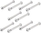 8mmx64mm Hex Socket Cap Head Screw Bolt Sleeve Barrel Connector Nut 10pcs