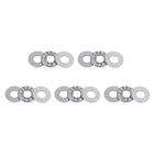 NTA512 Thrust Needle Roller Bearings with Washers 5/16" Bore 3/4" OD 5/64" Width 5pcs