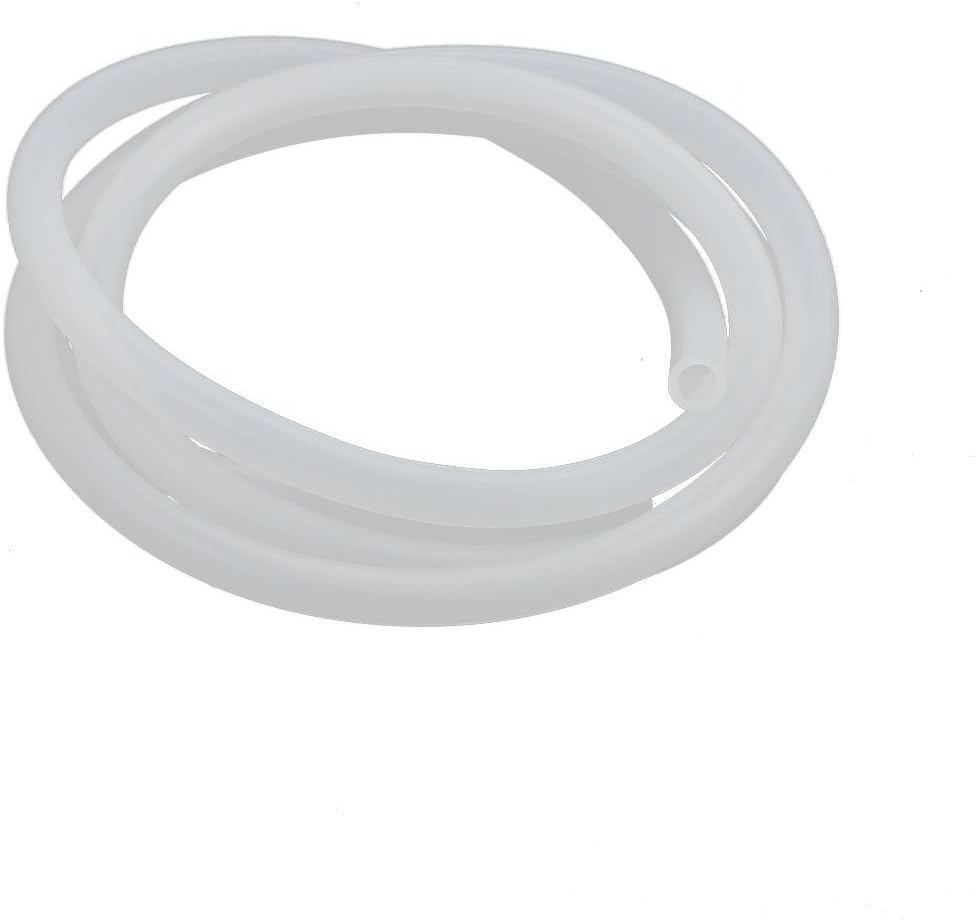 4mm x 6mm High Temperature Resistant Soft Silicone Tube Hose Pipe 1M Length