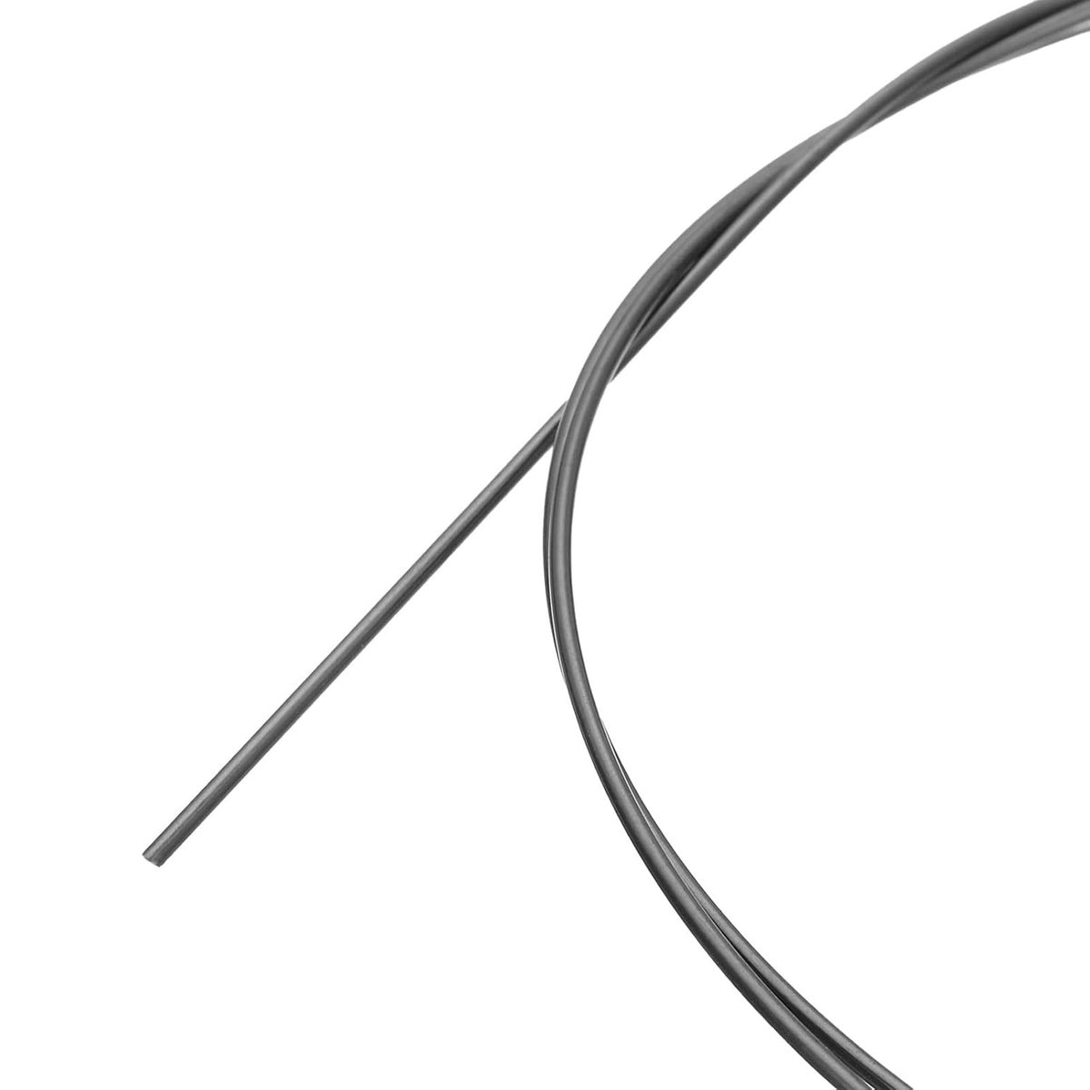 0.3 Feet Nitinol Wire, 1mm 40° Super Elastic Nitinol Shape Memory Pre-Trained Wire Nickel-Titanium Spring Steel Wire for Research Labs DIY Classroom Display