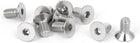 M5x10mm 316 Stainless Steel Countersunk Flat Head Hex Socket Cap Screw 10pcs