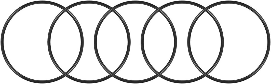 Nitrile Rubber O-Rings 95.3mm OD 90mm ID 2.65mm Width, Metric Sealing Gasket, Pack of 5