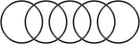 Nitrile Rubber O-Rings 95.3mm OD 90mm ID 2.65mm Width, Metric Sealing Gasket, Pack of 5