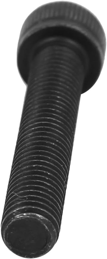 35mm Długość M5 x 30mm Wkręty Hex Szybki Głowy Śrub Czarny 30 Szt