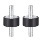 30 x 15mm Rubber Mounts,Vibration Isolators,Shock Absorber with M8 x 23mm Studs 2pcs