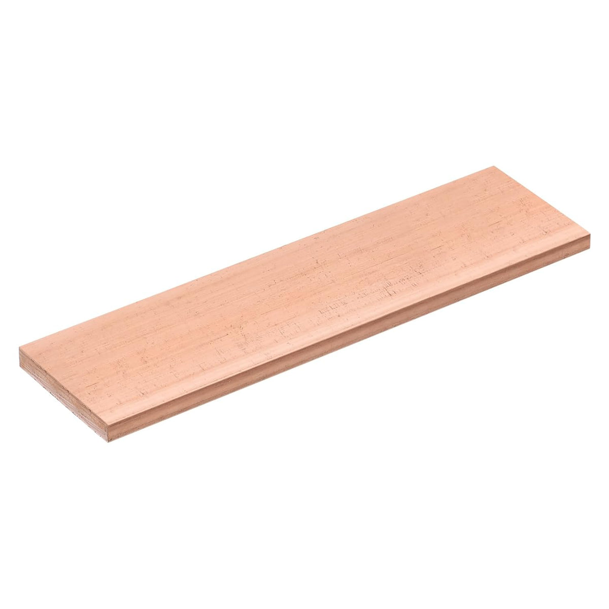 Copper Flat Bar, 0.24" Thickness x 1.57" Width x 5.91" Length Copper Bus Bar Stock Plate Mill for Electrical (6mm x 40mm x 150mm)