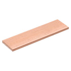 Copper Flat Bar, 0.24" Thickness x 1.57" Width x 5.91" Length Copper Bus Bar Stock Plate Mill for Electrical (6mm x 40mm x 150mm)
