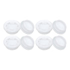 8Pcs Bung Cap, 2'' Plastic Bung Hole Caps, Fine Thread Drum Bung Hole Cap for 55 Gallon Plastic Drums, Fuel Tank, Household Bucket Caps and Oil Tank