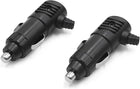 2pcs 12V 24V Adaptator de Conectare pentru Focar de Mașină, Socket de Incărcare