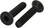 2pcs M6x30mm Flat Countersunk Head Hex Socket Left Hand Thread Bolt DIN7991