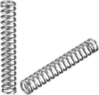 Wire Diameter 0.047", OD 0.31", Free Length 1.97" Spring Steel Coil Extended Compressed Spring 10pcs
