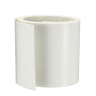 Battery Wrap PVC Heat Shrink Tubing 50mm Flat Width for 18650 Power Supplies 2 Meter White