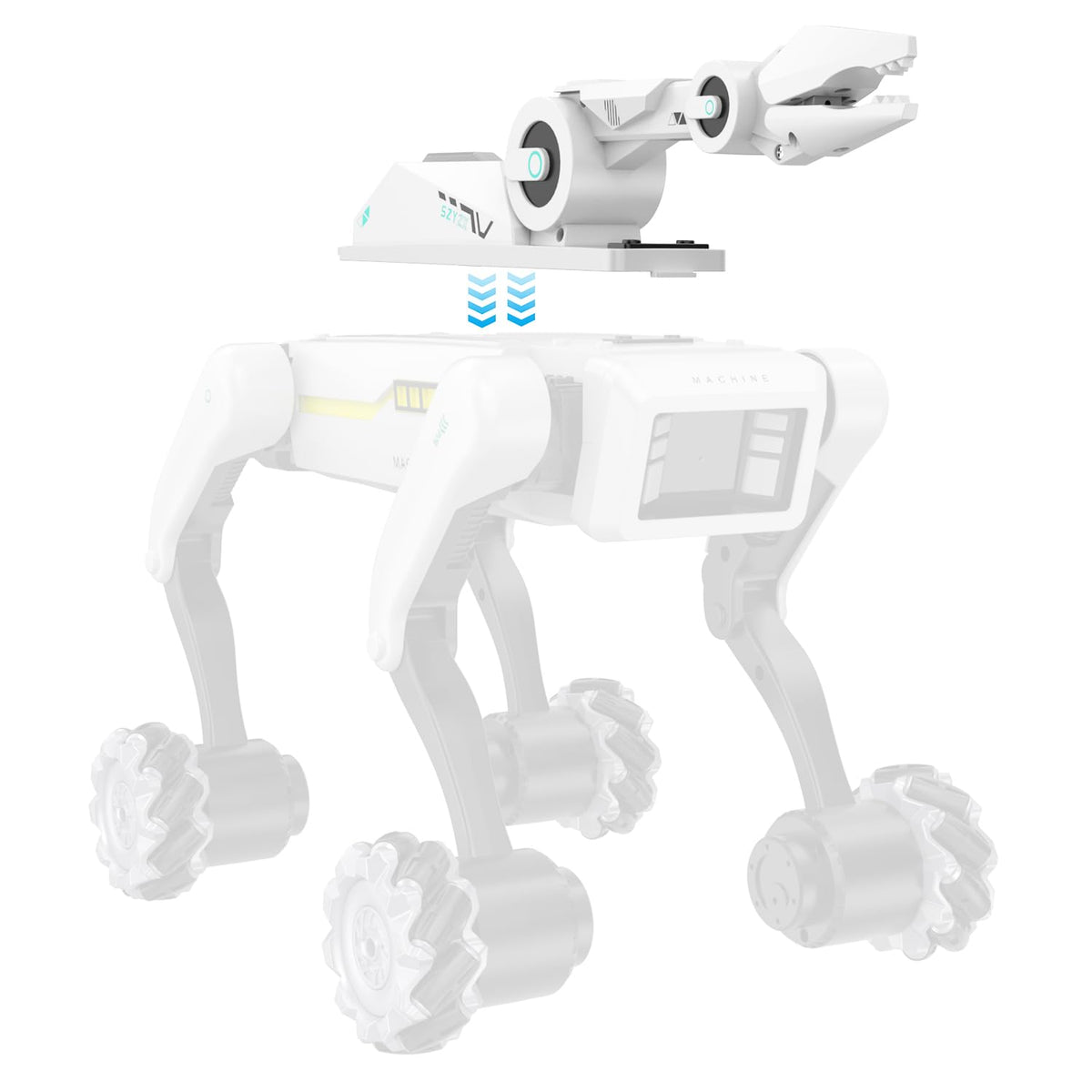 LinkMejor vaihdettavat gripper-karvat robottikoiraan