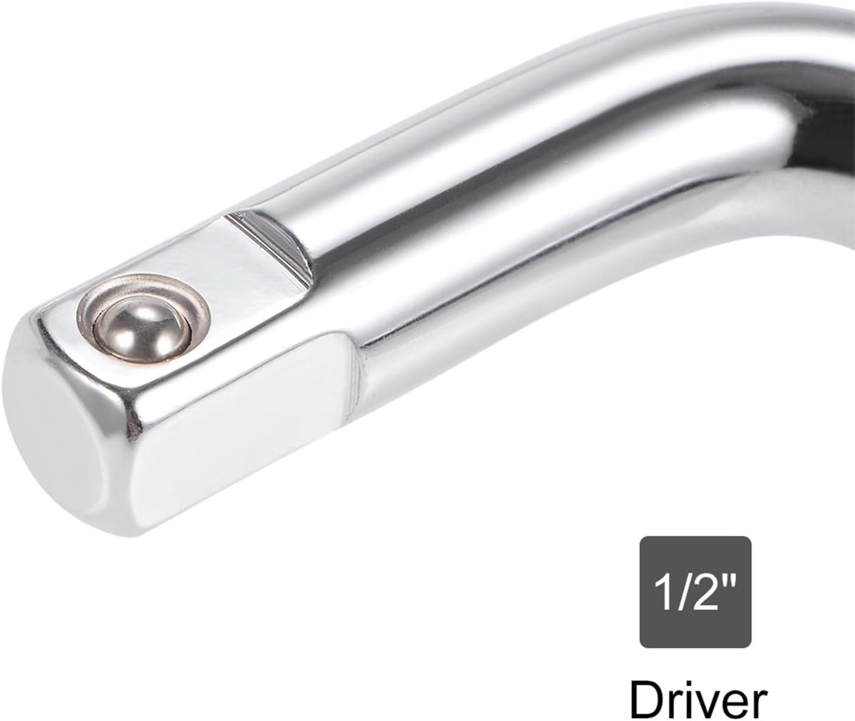1/2" & 1/4" Antriebsschlüssel-Splitter-Set, L-förmige Verlängerungsstange-Schlüssel, CR-V, 2-teilig