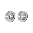 SR188ZZ Stainless Steel Ball Bearing 1/4" x 1/2" X3/16" Double Shielded Bearings 2pcs