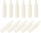 M2.5x20mm+6mm Male-Female Hex Nylon PCB Motherboard Spacer Standoff for FPV Drone Quadcopter, Computer & Circuit Board White 50pcs