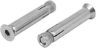 M8 x 60mm 304 Stainless Steel Hex Socket Countersunk Head Sleeve Anchor 2PCS