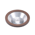 100x32x20x10x3mm Resin Bond Cup Diamond Grinding Wheel 400 Grit for Carbide Metal