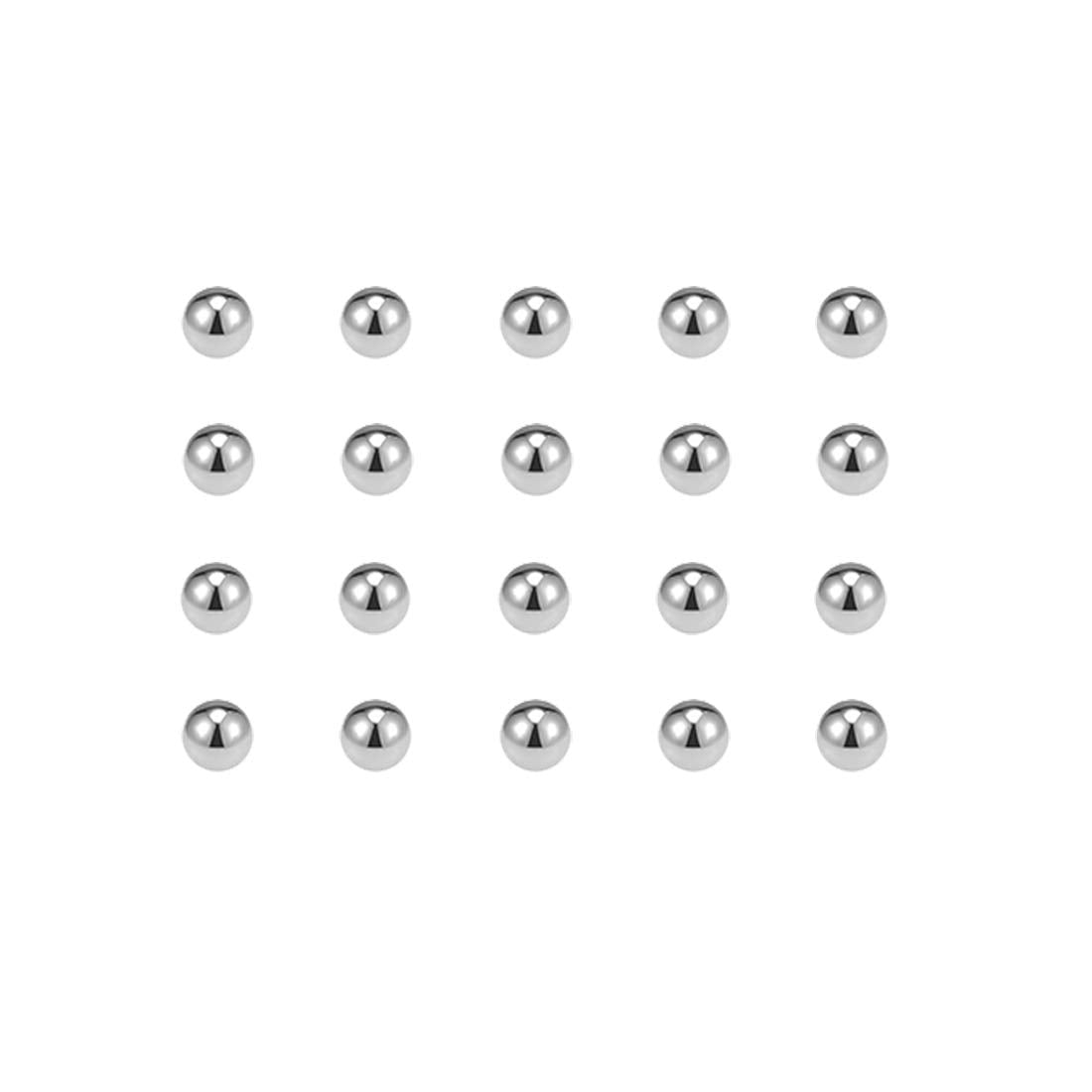Precision Balls 1mm Solid Chrome Steel G25 for Ball Bearing Keychain Wheel 250pcs