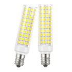 Lumină LED E12, 12W C7 T6, echivalent 100W, 2 Pack Alb Cool