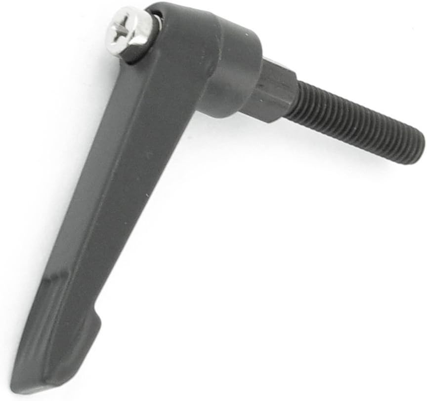 M6 x 25mm Thread Clamping Lever Adjustable Handle Black