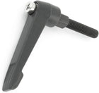 M6 x 25mm Thread Clamping Lever Adjustable Handle Black
