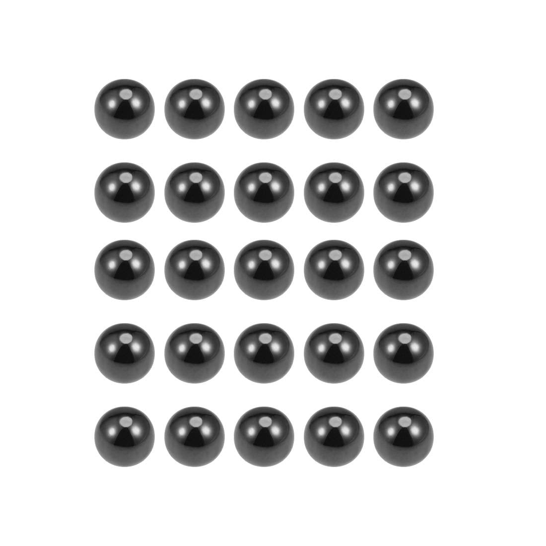 3/32-inch Ceramic Bearing Balls, Si3N4 Silicon Nitride Ball G5 Precision 25pcs