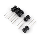 104K 100mH Radial Lead Type Inductor Through Hole Mount Electronic Black 5 Pcs