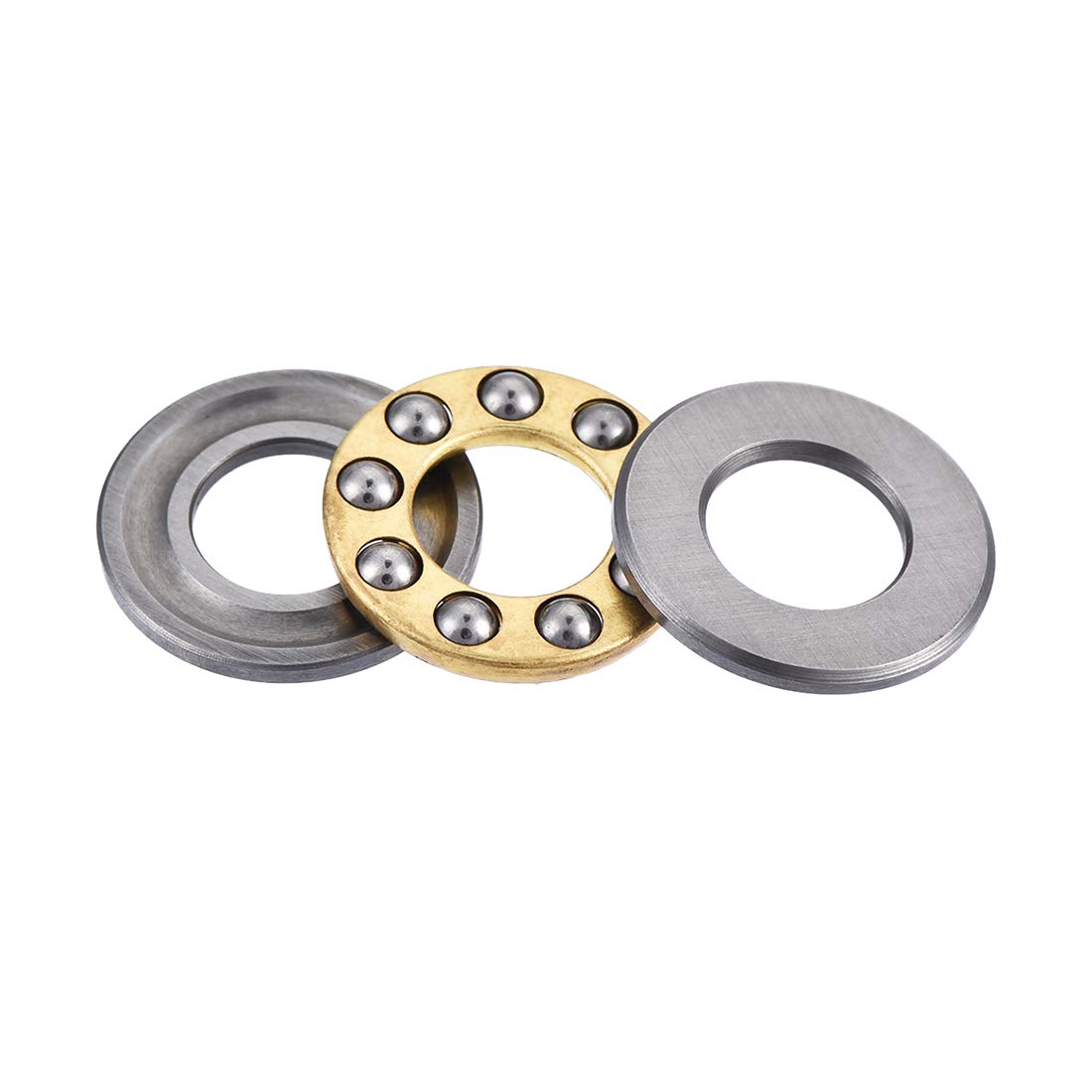 a13042400ux0485 16mm x 8mm x 5mm F816 Metal Single Direction Thrust Ball Roller Bearing, 0.31 Metal