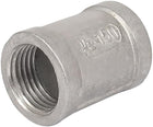 1/2BSP Female Thread 304 Straight Water Pipe Coupling Fitting Connector