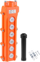 Hoist Crane Pendant Control Station Push Button Switch 6 Ways