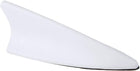 Car White Plastic Decorative Shark Fin Shaped Antenna