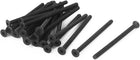 M3 X 50mm Metric Hex Socket Countersunk Head Screw Bolts Black 20PCS