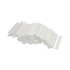 100Pcs ZB6 DIN Rail Terminal Block Marking Labels Marking Tags Blank White
