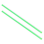 Acrylic Round Rod,5/16 Diameter 10 Inch Length,Straight Green Line,Solid Plastic PMMA Bar Stick 2pcs
