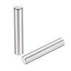 25Pcs 6mm X 35mm Dowel Pin 304 Stainless Steel Cylindrical Shelf Support Pin Fasten Elements Silver Tone