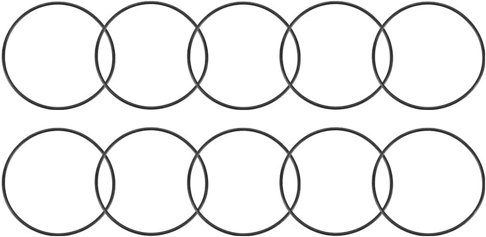 Nitrile Rubber O-Rings, 34mm OD 32mm ID 1mm Width, Metric Sealing Gasket, Pack of 10