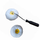 LinkMejor Corner Paint Roller Kit Drywall Edger met frame & sleeve, 3 stuks