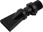Bocas de pato para bombas de plástico para acuarios. Tubos de salida de agua. Conectores de plomería. Color negro.