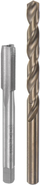Tap & Bit Sets, M8 x 0.75 H2 Straight Flute Machine Thread Milling Tap, 7.2mm M35 Cobalt High Speed Steel (HSS-CO) Twist Drill Bit