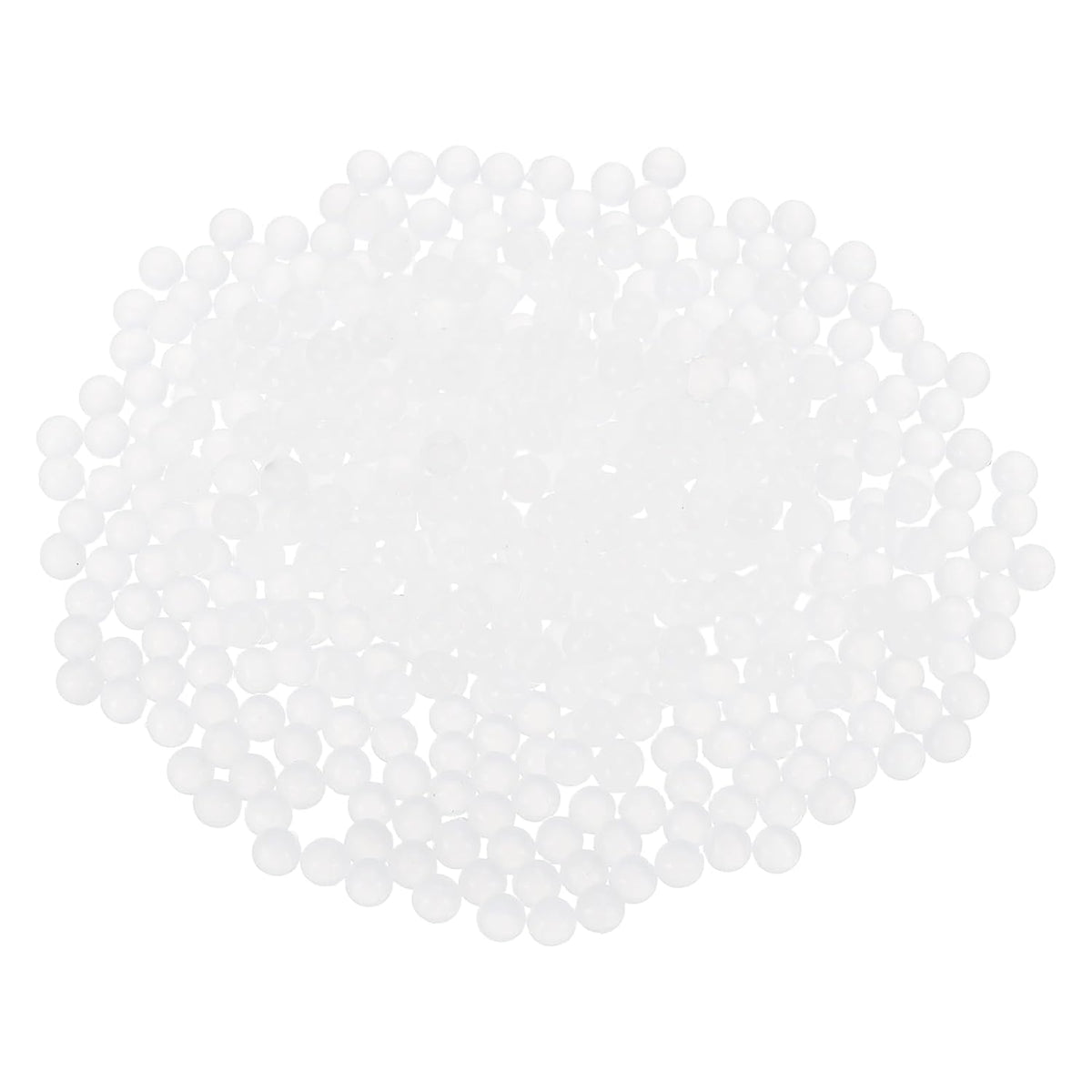 500Pcs Raised Panel Cabinet Door Spacers, 1/4"(6mm) Silicone Ball Stabilizers Bumpers for Cabinet Door Alignment Stress Distribution, White