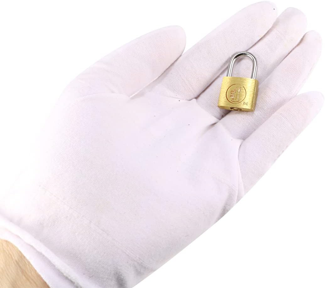 Mini Boyutlu Güvenlik 19mmx7mmx31mm Kapı Kilidi Balyoz Kilit 3 Anahtarla