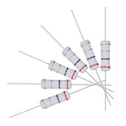60Pcs 2 Ohm Resistor, 2W 5% Tolerance Metal Oxide Film Resistors, Axial Lead, Flame Proof for DIY Electronic Projects and Experiments